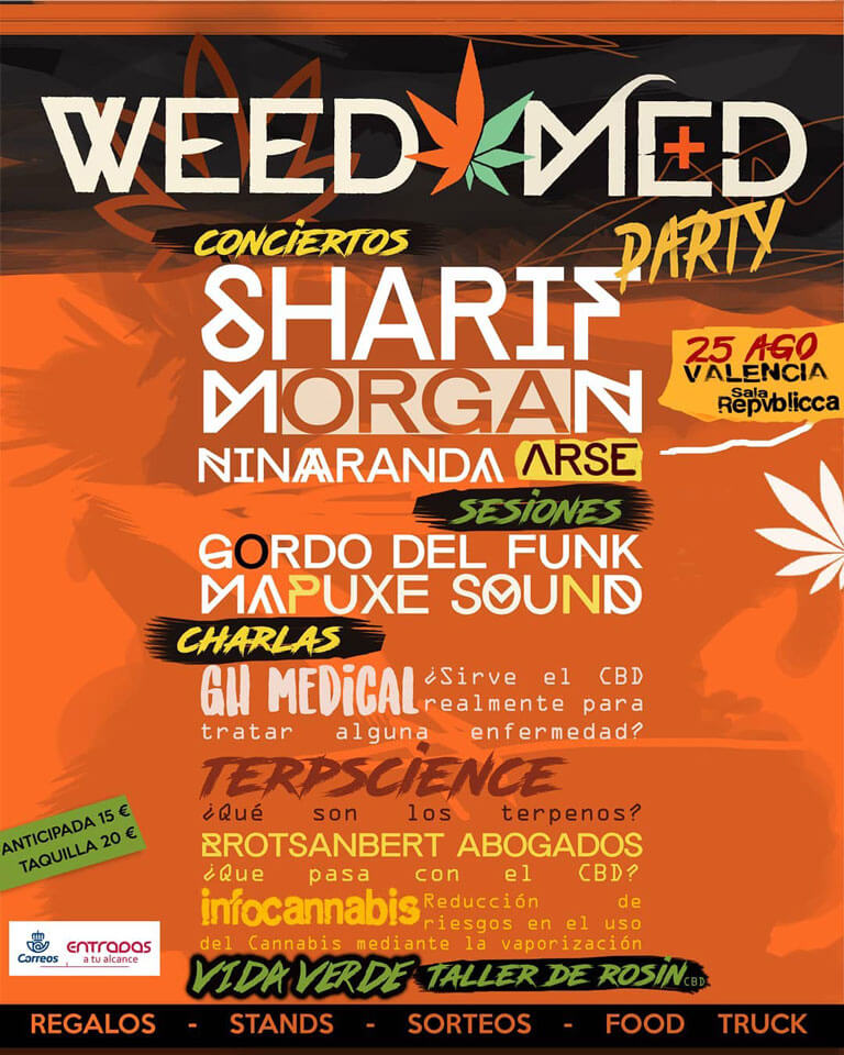 Weedmed Party Valencia