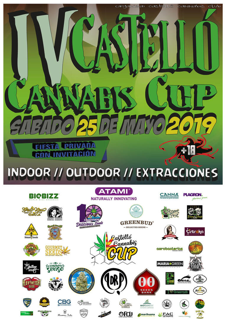 Cartel Castellón Cannabis Cup 2019