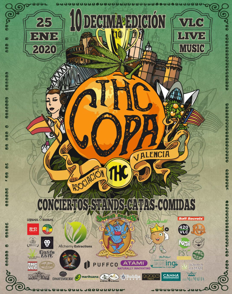 THC Cannabis Cup en Valencia, una de las mejores copas de la marihuana